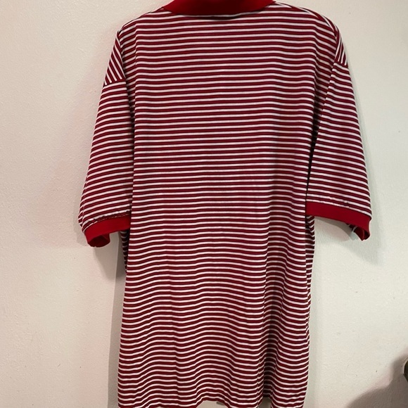 Royale Air Shirt Mens‎ Size XXL New Red Collared Pull Over Polo Stripes - Picture 4 of 10